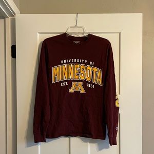 Champion University of Minnesota Long Sleeved Tee